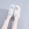 1752 обувь женская спортивная маленькая белая обувь женская обувь лето толстая подошва новая универсальная популярная 2025 увеличение роста сетчатая обувь