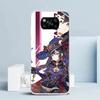 Аниме Чехол для телефона Genshin Impact Для Xiaomi Poco F7 Ultra X5 X6 X7 Pro M7 Redmi 15C 15 13C 13 12C 12 10C 10 10A 9 9C 9A 9T