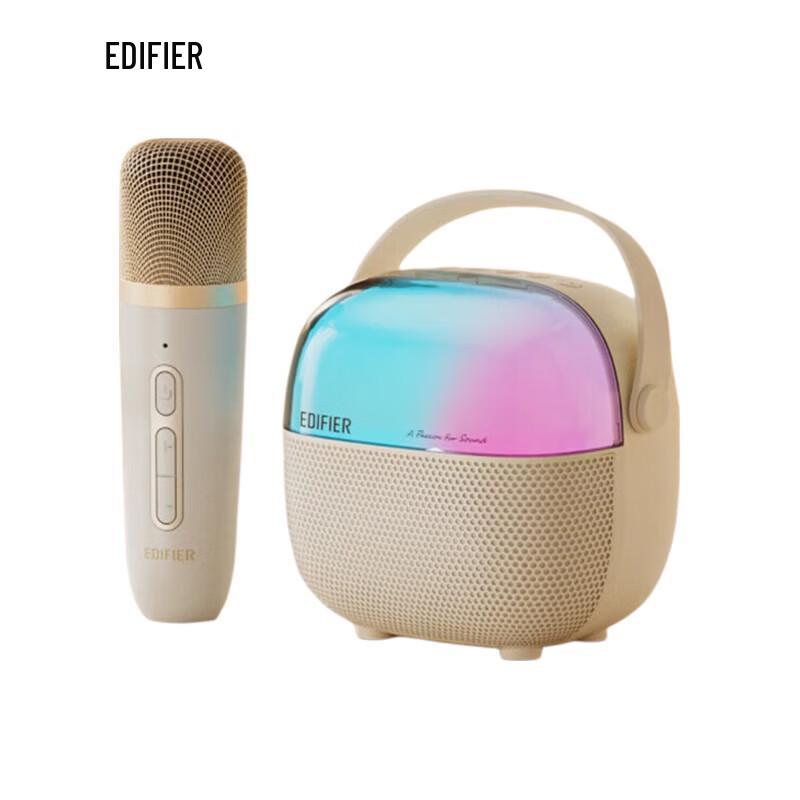 Edifier Q3 Portable Wireless Karaoke Speaker (Single Mic Edition) CN plug (adapter included)