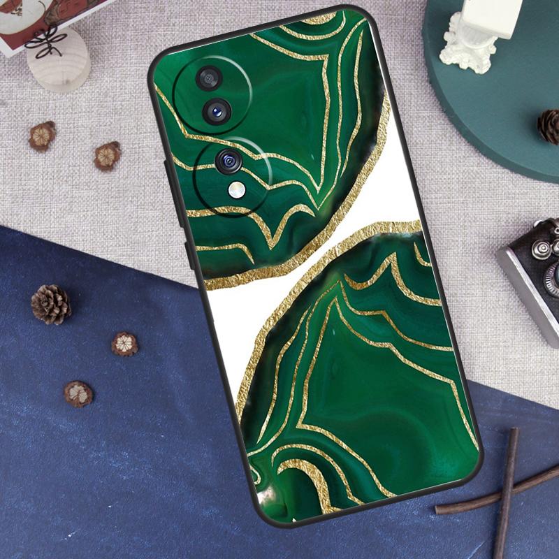 Роскошный чехол с золотой фольгой для Honor Magic 8 5 6 7 Lite, для Honor 200 400 Pro X9c X9b X9d X8c X8b 9 50 70 90 Win RT