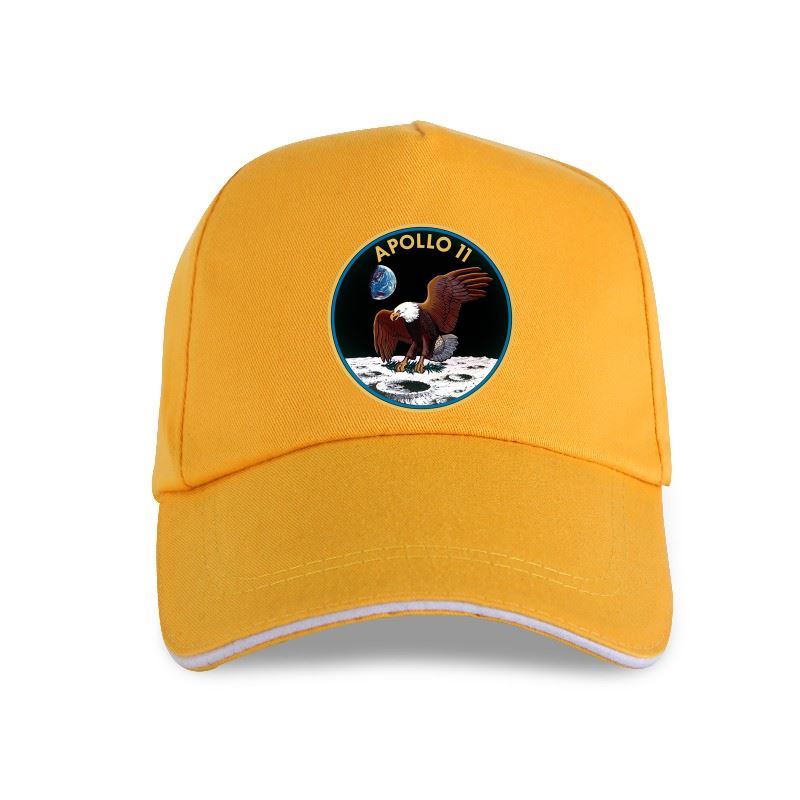 Детская бейсболка Lomoney в повседневном стиле с принтом Apollo 11