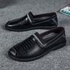 2022 Новинка Мужские Лоферы Модные Кожаные Туфли Крокодиловый Узор Повседневные Мягкие Нескользящие Туфли Для Вождения Мужские Весна Лето Плоские Туфли Мужские