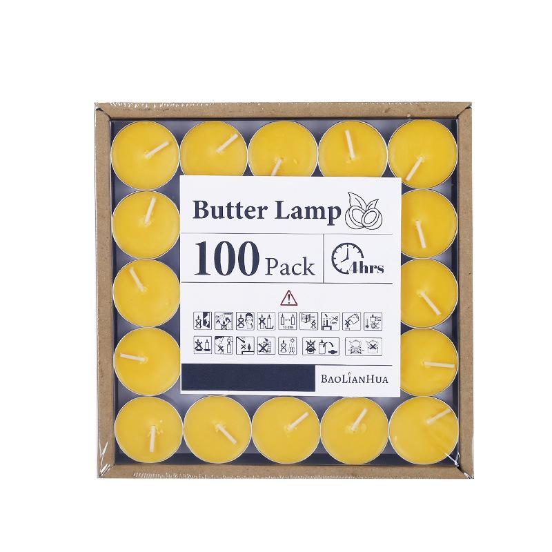 Беспламенные, без запаха чайные свечи для ароматерапии