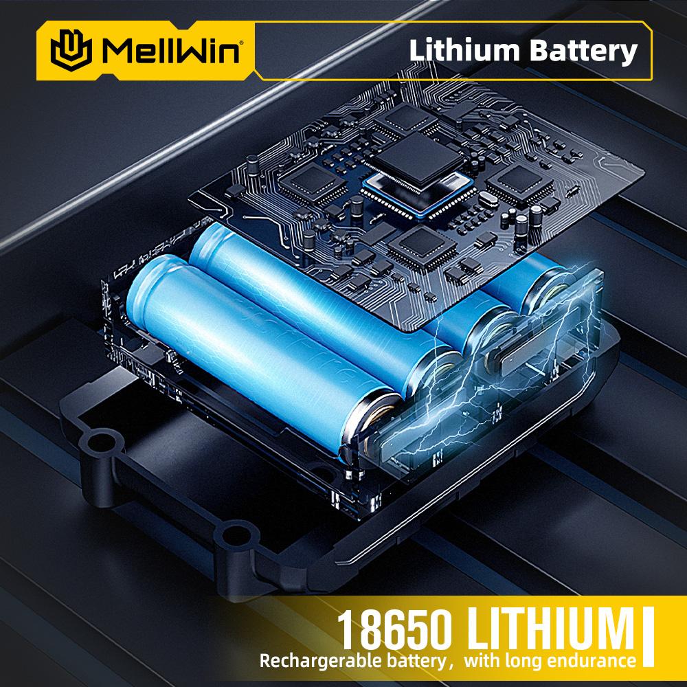 MELLWIN Профессиональный 16-линейный 4D лазерный уровень с пультом дистанционного управления через приложение – 360° горизонтальный и вертикальный самовыравнивающийся лазерный инструмент с зеленым лучом