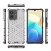 Прозрачный противоударный чехол-соты Vivo S18/V50 с полной защитой