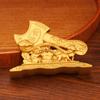 Zodiac Niu Fu Axe Ornament Office Desktop Fuxiang Metal Crafts Ornament Stall Small Stall