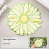 Silicone Placemat Flower Heat Resistant Blossom Coffee Cup Coaster Heat Insulation BowlMat for Table Pot Holder Pad Cup Placemat
