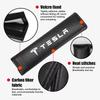 EPYFH1 Car Seatbelt Shoulder Pad Cover Carbon Fiber Seat Belt Protector Cushion For Tesla Model 3 Model X Model S Model Y