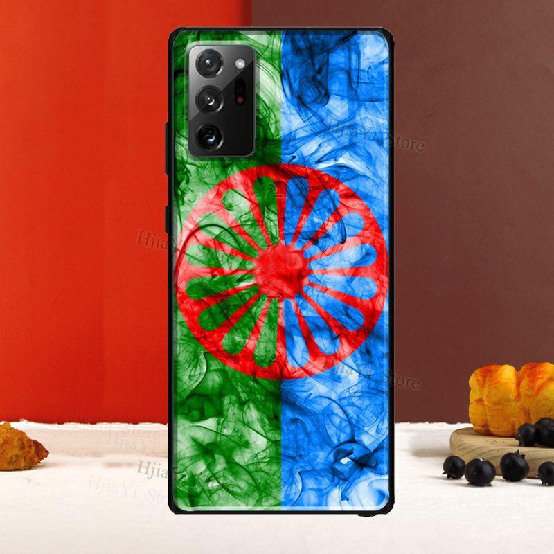 Чехол с флагом Gypsy Romani Roma для Samsung Galaxy S20 FE S22 S21 Ultra Note 20 Note 10 S8 S9 S10 Plus, чехол для телефона