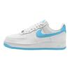 Nike Кроссовки Air Force 1 Low '07 Белые/Аквамариновый FQ4296-100