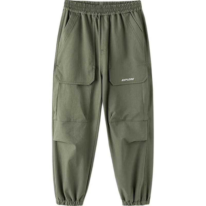 Balabala Boys' Casual Cargo Pants