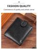 Men's PU Leather Multifunctional Wallet & Coin Purse