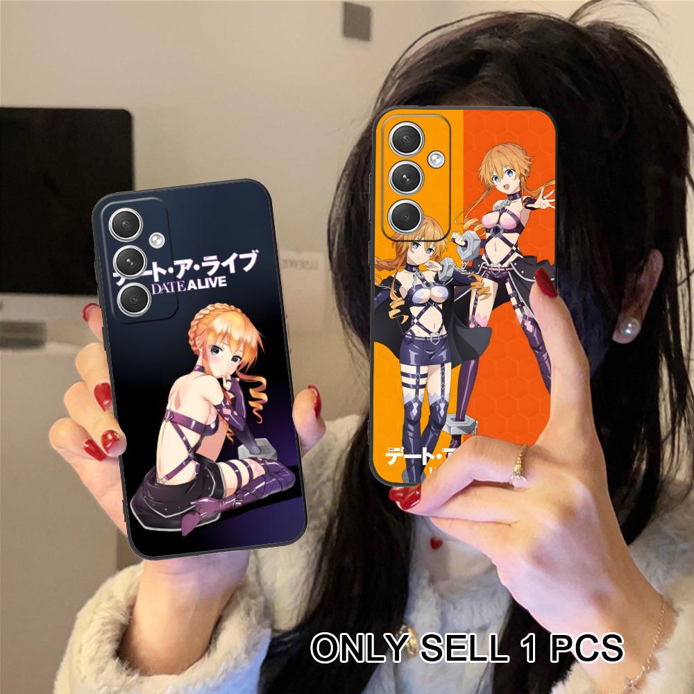 Чехол для мобильного телефона Date a Live Ямай Кагуя Матовый для Samsung Galaxy S26 S25 S24 S23 S22 S21 S20 Note20 Plus FE Ultra Цветной