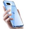 Coque pour Google Pixel 8a - Antichoc Protection TPU Souple Transparent Phonillico