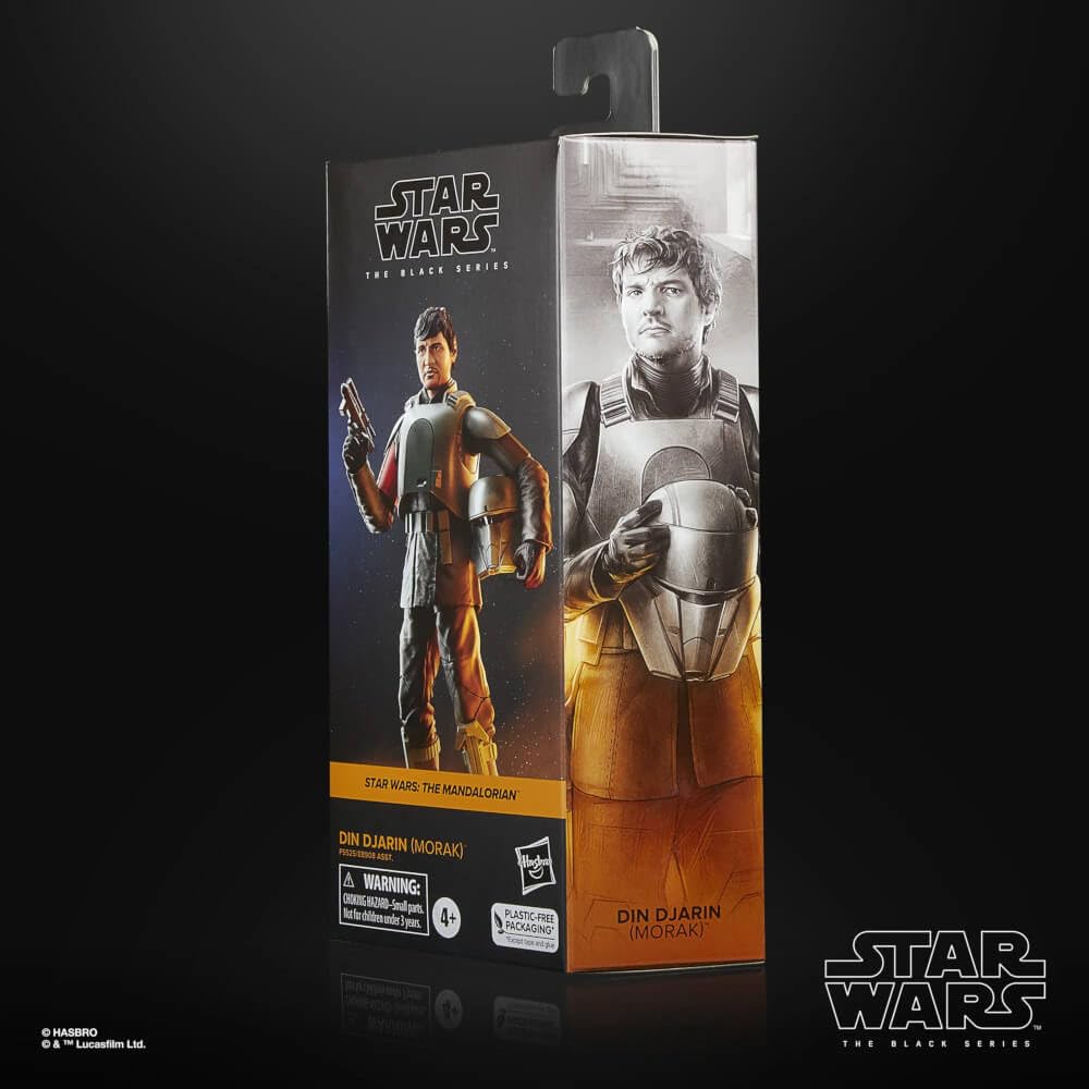 Hasbro Star Wars Black Series Дин Джарин размер 6 дюймов действие Мандалорец возраст 4 года и старше F5525 подлинный продукт (Морак) (15см) фигура,