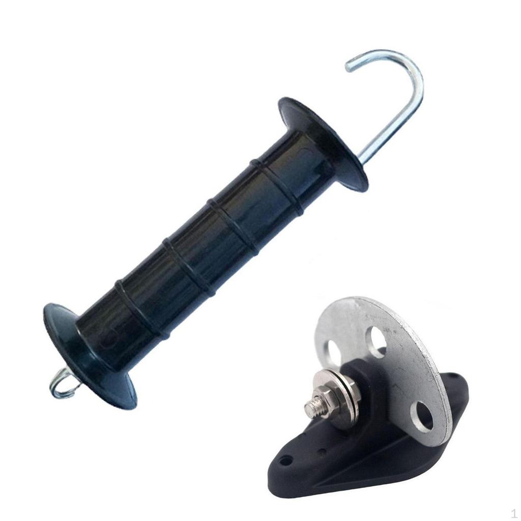 Комплект ручки и якоря для ворот электропастуха для простой установки в животноводческих зонах