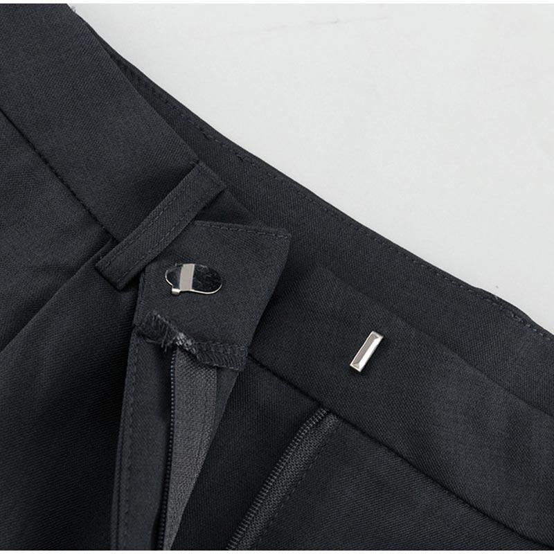 Женский костюм из 2 предметов, элегантный пиджак с карманом на пуговицах и длинным рукавом, высокая талия, прямые брюки, женский офисный наряд 2025 года на весну и осень