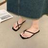 Flip-flops Summer Fairy Wind Casual Fashion Korean Retro Ins Pinch Foot Vacation Beach Cool Slippers