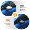 Для Seat Leon MK2 2008-2012 ABS углепластик Накладки на боковые зеркала заднего вида Автомобильные аксессуары
