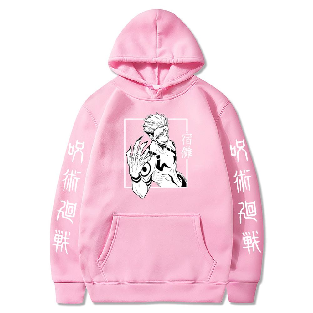 Толстовки Harajuku унисекс дзюдзюцу кайсен аниме Ryomen Sukuna графика мужская толстовка с принтом уличная модная повседневная толстовка