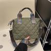 Yogodlns Design Lingge Quilted Padded Large Tote Nylon Women Handbags Luxury Design Shoulder Crossbody Bags Shopper Bag