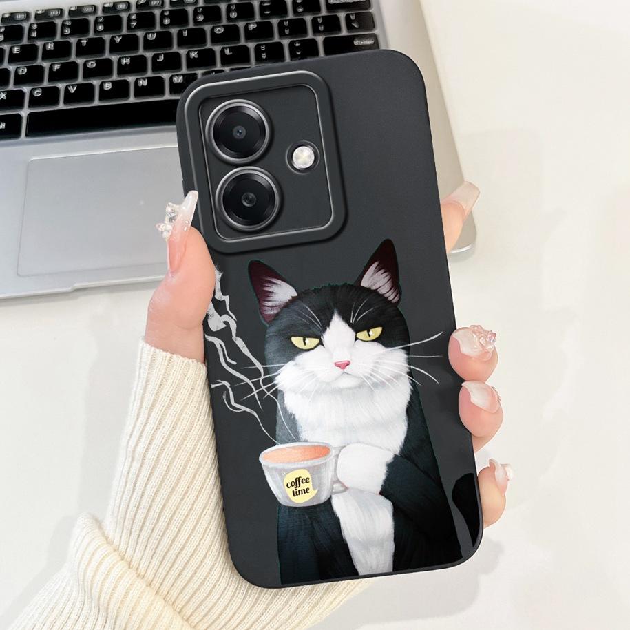 For Funda OPPO A3 A3x 4G Case 2024 Cute Panda Rabbit Soft Silicone Candy Painted Phone Covers For OPPO A40 5G OPPOA3 A 3x Bumper
