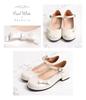 Formal Shoes for Dress Piano White X Beige 22cm [Arisana] Girls, Kids, Shoes, Recital, Children's Shoes, Evelyn, Sole,
