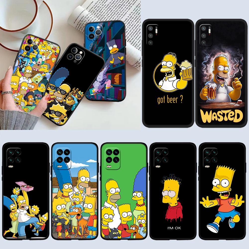 RE53 S-Simpsons New High-End Shell Phone Case for OPPO A3 Pro A72 A74 A76 A77 A77S A78 A79 A94 A95 A18 A40M A58