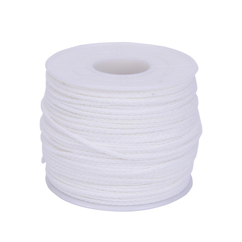 Катушка 61М кс 2,5Мм из хлопковой квадратной оплетки, фитиля свечи, для изготовления свечей