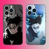 Чехол для телефона Choso Jujutsu Kaisen для iPhone 16,15,14,13,12,11,Pro,Max,Plus,Mini,X,XS,XR,8,7,6,S,SE Мягкий черный чехол