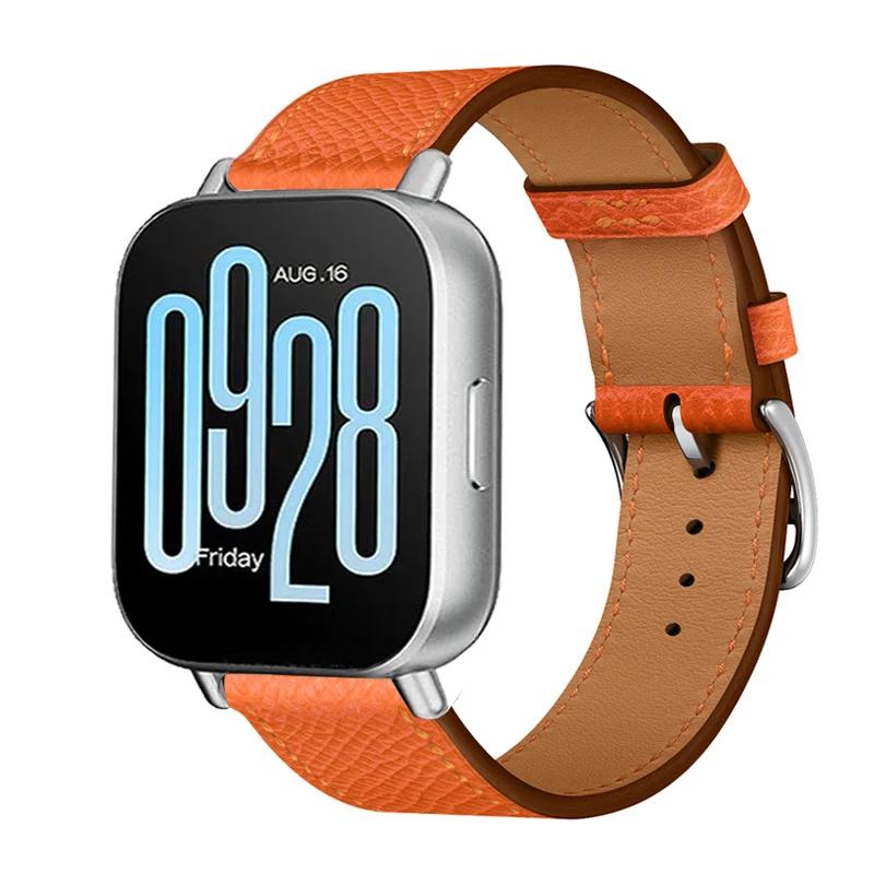 Кожаный браслет-петля для Realme Watch 5 Аксессуары для ремешка 22 мм Ремешок для Realme Watch S2/3 3Pro S SPro/2 2 Pro Ремешок для часов