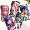 Black Tpu Case For Huawei Honor 20 Lite 10 10i 20S 30S 30 7A 5.45 7s 7C 5.7 Cover Genshin Impact