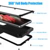 Case For Samsung S25 S24 S23 S22 S21 S20 Plus Note 20 Ultra Heavy Duty Tank Armor Aluminum Metal Cases Shockproof Tough Cover