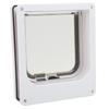 Cat Door Weatherproof 4 Modes Rotary Switch Control Interior Exterior Cat Door for Pets CatsXL