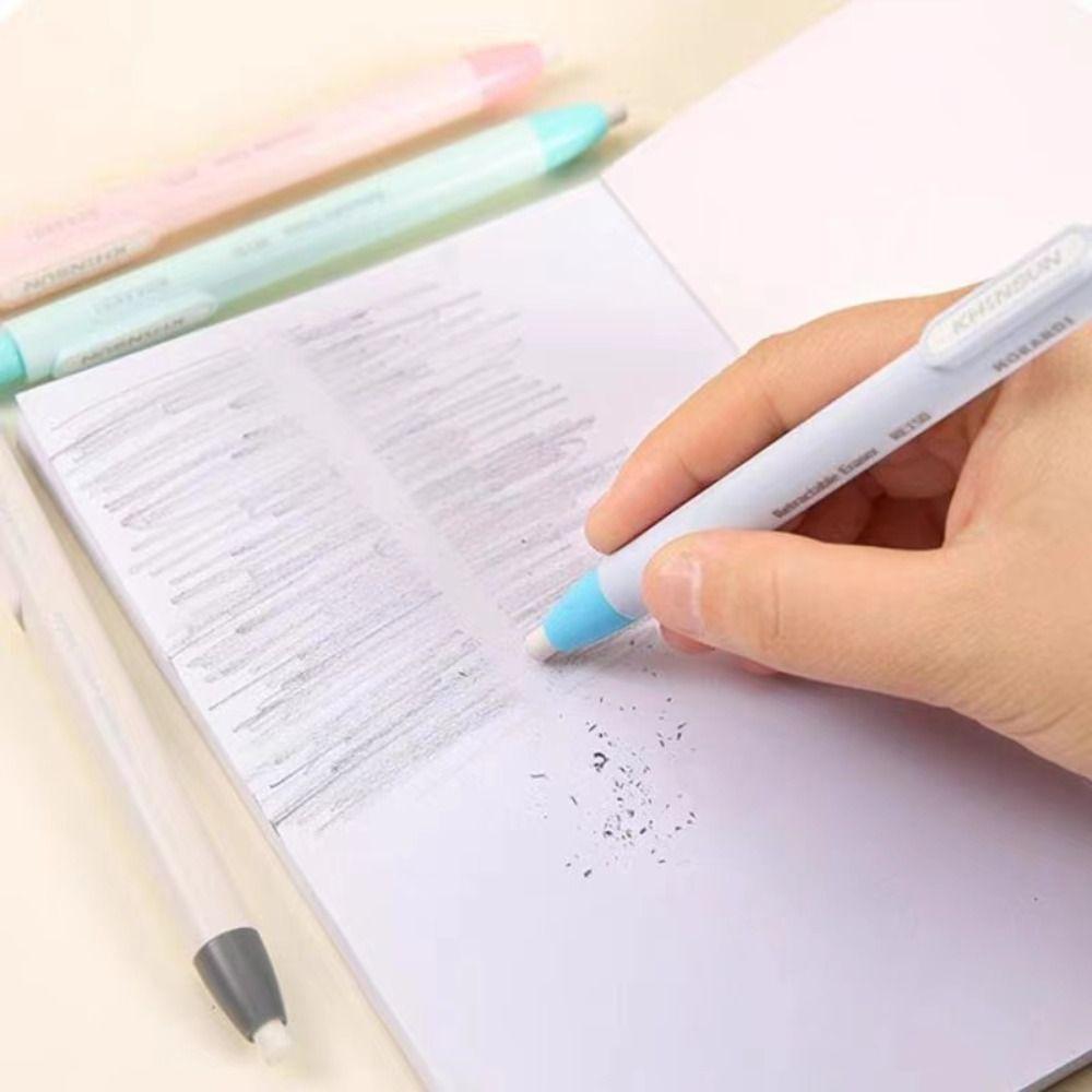 Выдвижной карандаш со сменным резиновым стержнем Инструмент для протирания карандаша Креативный инструмент для коррекции Канцелярские принадлежности