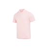 Спортивная повседневная рубашка поло с вышитым логотипом, мужские топы, розовые CJ4457-686