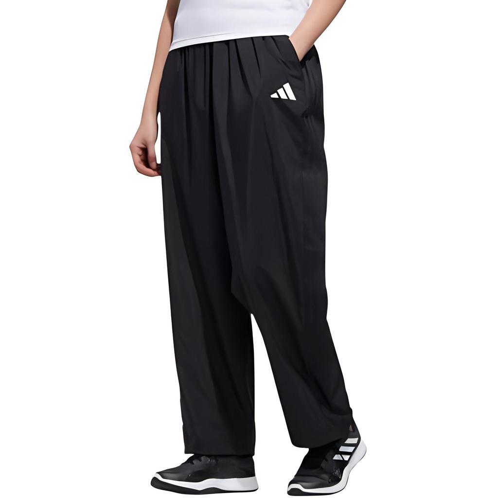 adidas Повседневные брюки женские черные/белые GK8719