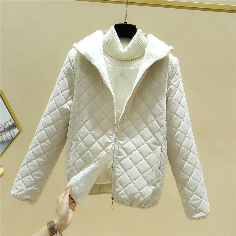 Fashion Women's Cotton Coat New Winter Jackets Short Hooded Thicken Warm Jacket Parkas Parka Outwear