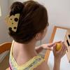 Y2k Hair Clip Hollow Shark Clip Fashion Cheese Acetate Hair Claw  Wash Face