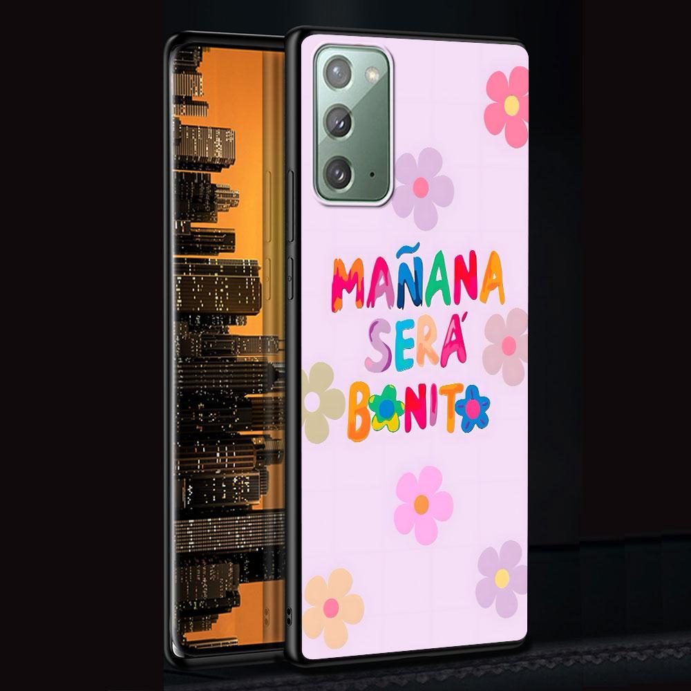 Чехол Karol G Manana Sera Bonito для Samsung Galaxy Note 20 Ultra 8 10 Lite 9 TPU Чехол для телефона Note 10 Plus Черный Мягкий Чехол Funda