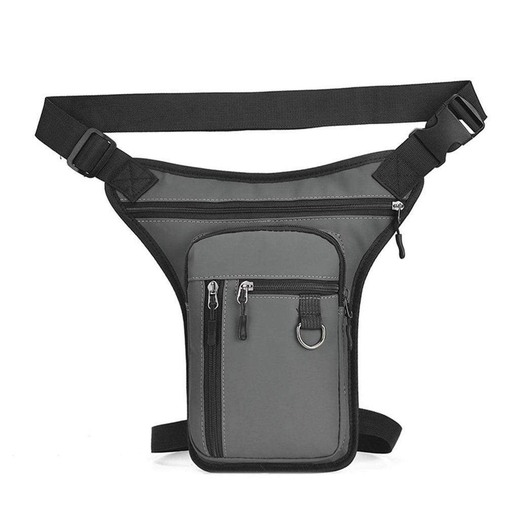 Motorcycle Leg Bag, Drop Leg Bag, Hiking Multi Pocket Waist Fanny Pack, Thigh Pouch,