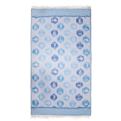 Anemoss Турецкое пляжное полотенце 39 x 70 100% хлопок Extra Large Turkish Peshtemal
