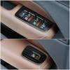 Для Volvo XC60 LHD 2018 2022 внутренняя дверь подлокотник переключатель подъема окна кнопка панели крышка отделка из нержавеющей стали