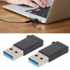 Адаптер USB 3.0 на Type-C, USB C на USB OTG, Plug and Play, Преобразователь для данных (черный )
