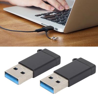 Адаптер USB 3.0 на Type-C USB C на USB OTG Plug and Play Преобразование HD для данных  (черный )