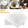 Maple Syrup Filter Set Fryer Oil Filter Filters Non-Woven Filter Cones Cooking Oil Filter Cones For Kitchen Restaurants Cafes Food Trucks Els