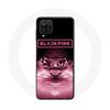 Case - Maniacase - Samsung Galaxy A12 - Black - Soft - Wallpaper Diamante Blackpink Kpop Logo Rose