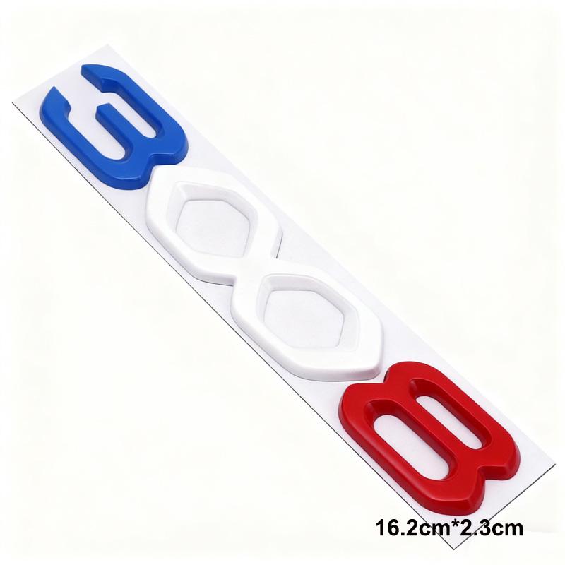 3D Metal Car Trunk Decoration Sticker For Peugeot 2008 3008 5008 Retrofit Upgrade Accessory