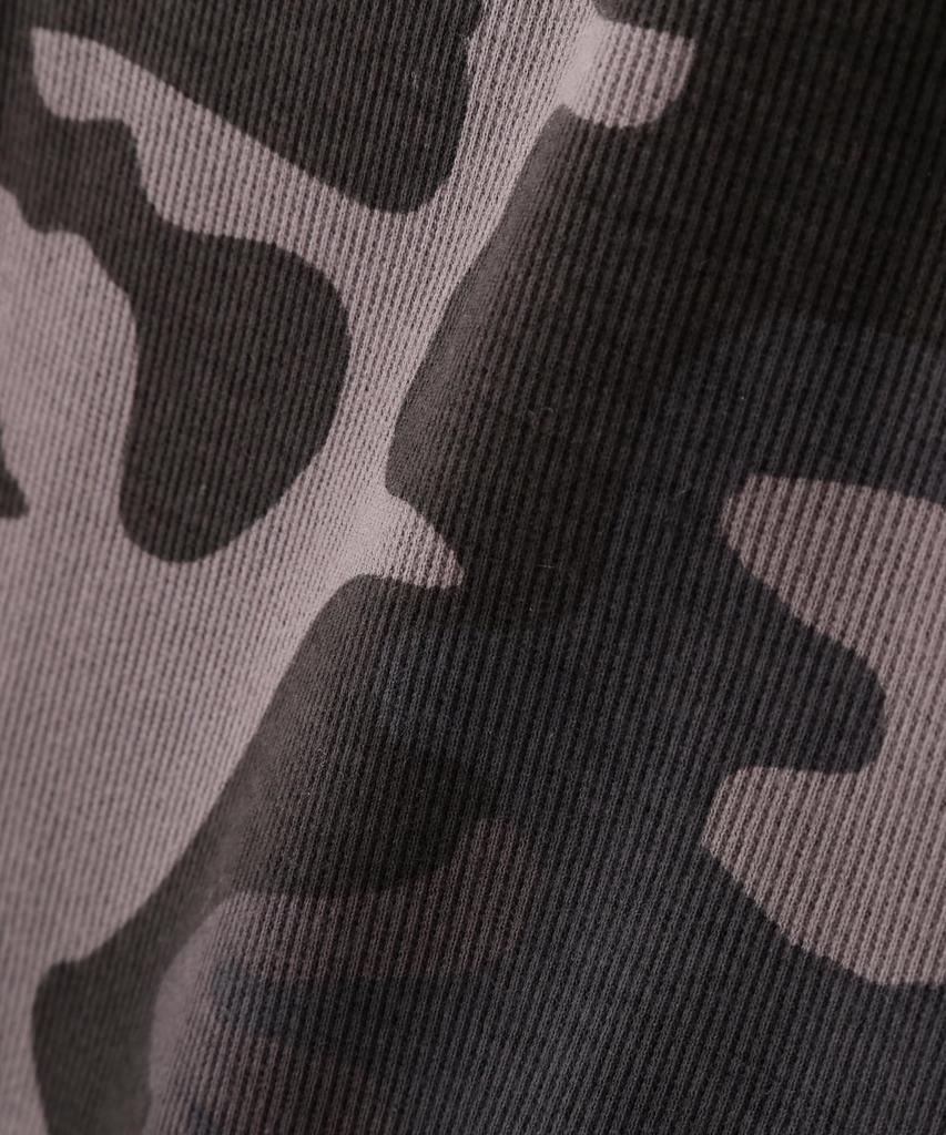 AVIREX DAILY RIB LONG SLEEVE NECK T-SHIRT(WEB Exclusive) CAMOUFLAGE black