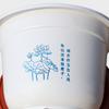 Утолщенный Круглый Пластиковый Горшок для Водных Растений Без Дренажа Гидропонный Горшок для Кувшинки Бамбуковый УФ-стойкий Горшок для Растений для Пруда Сада Патио